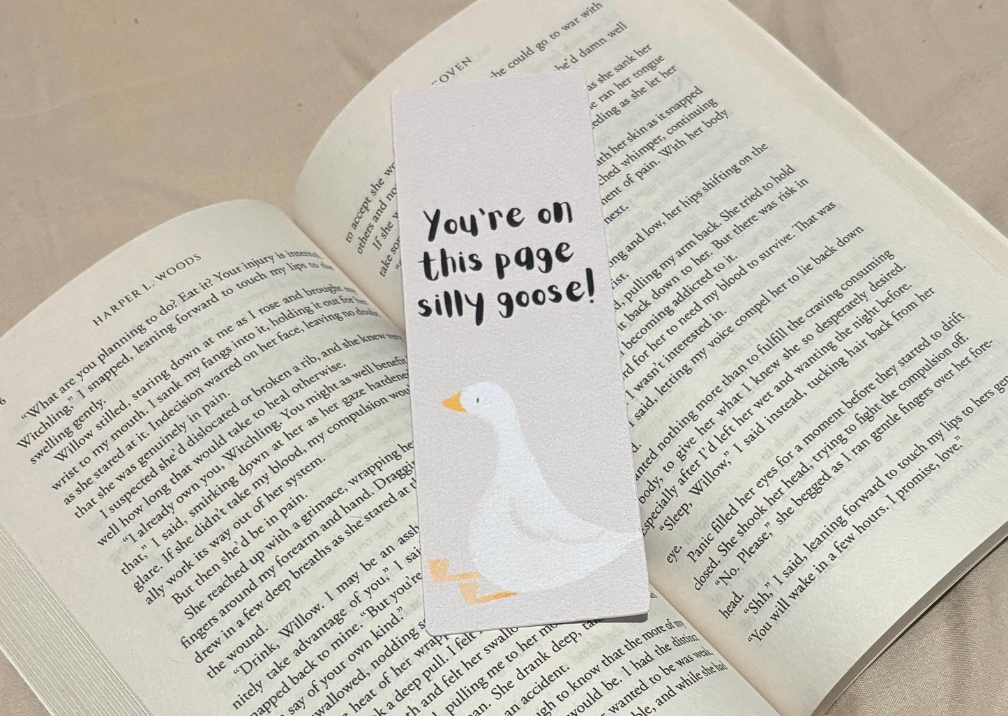 Silly Goose Bookmark
