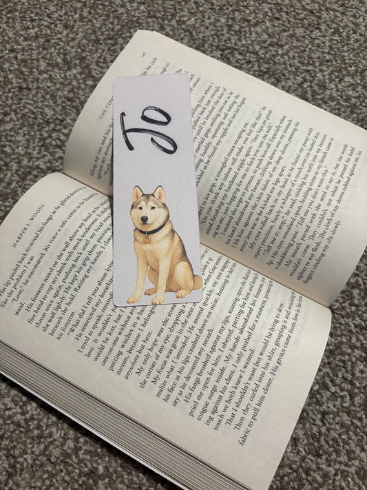 Personalised Pet Bookmarks – Custom Name & Pet Illustration