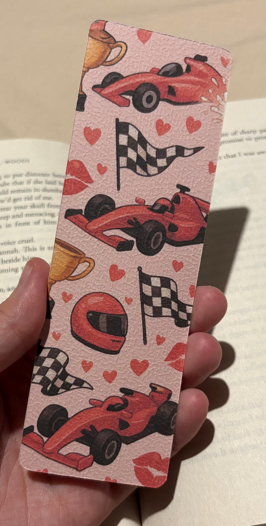 F1 Romance Bookmark