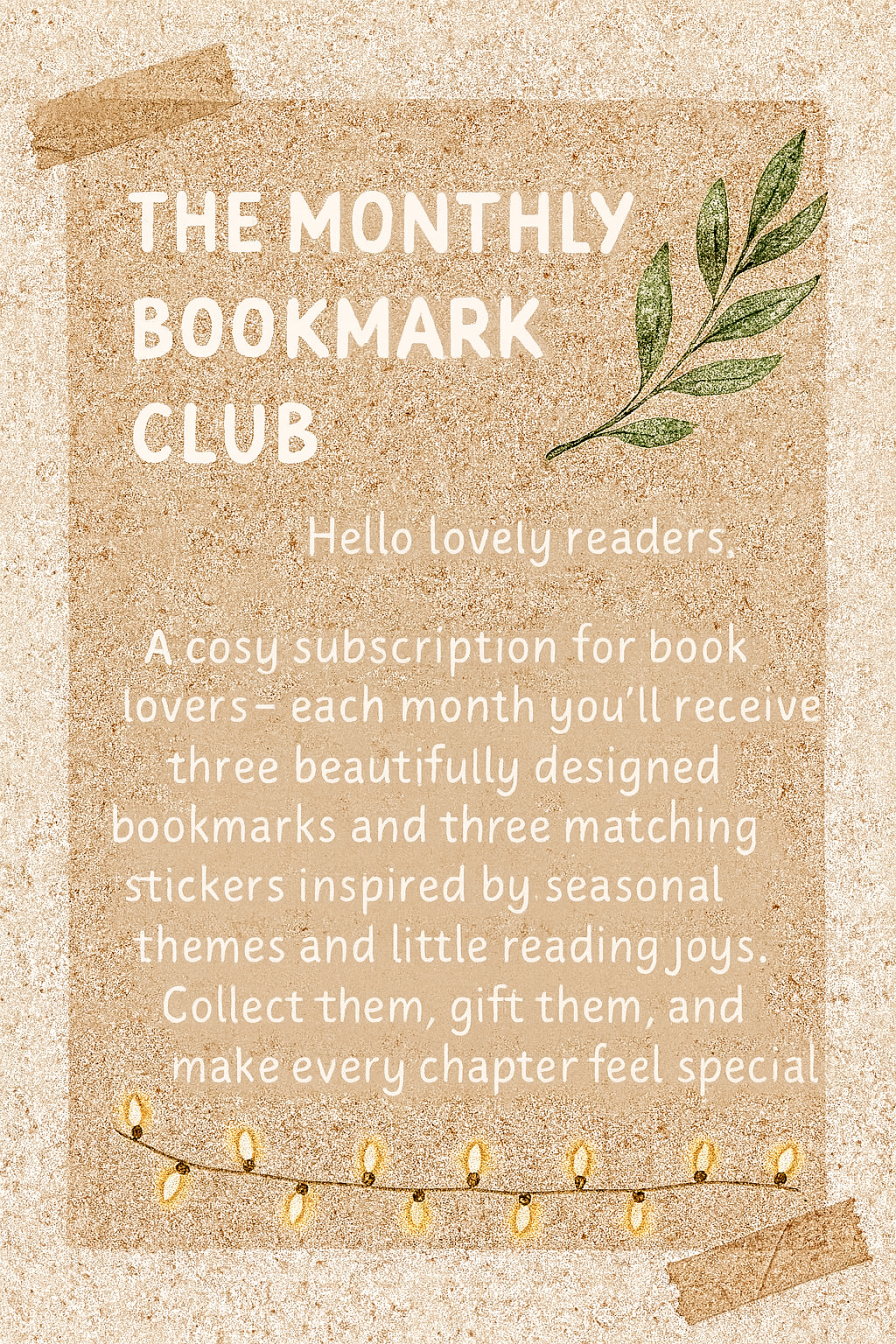 The Bookmark Club