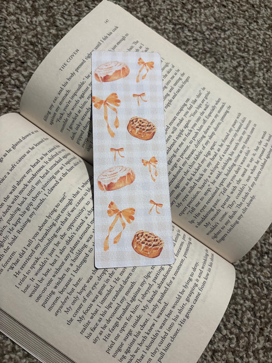 Cinnamon Bun Bookmark