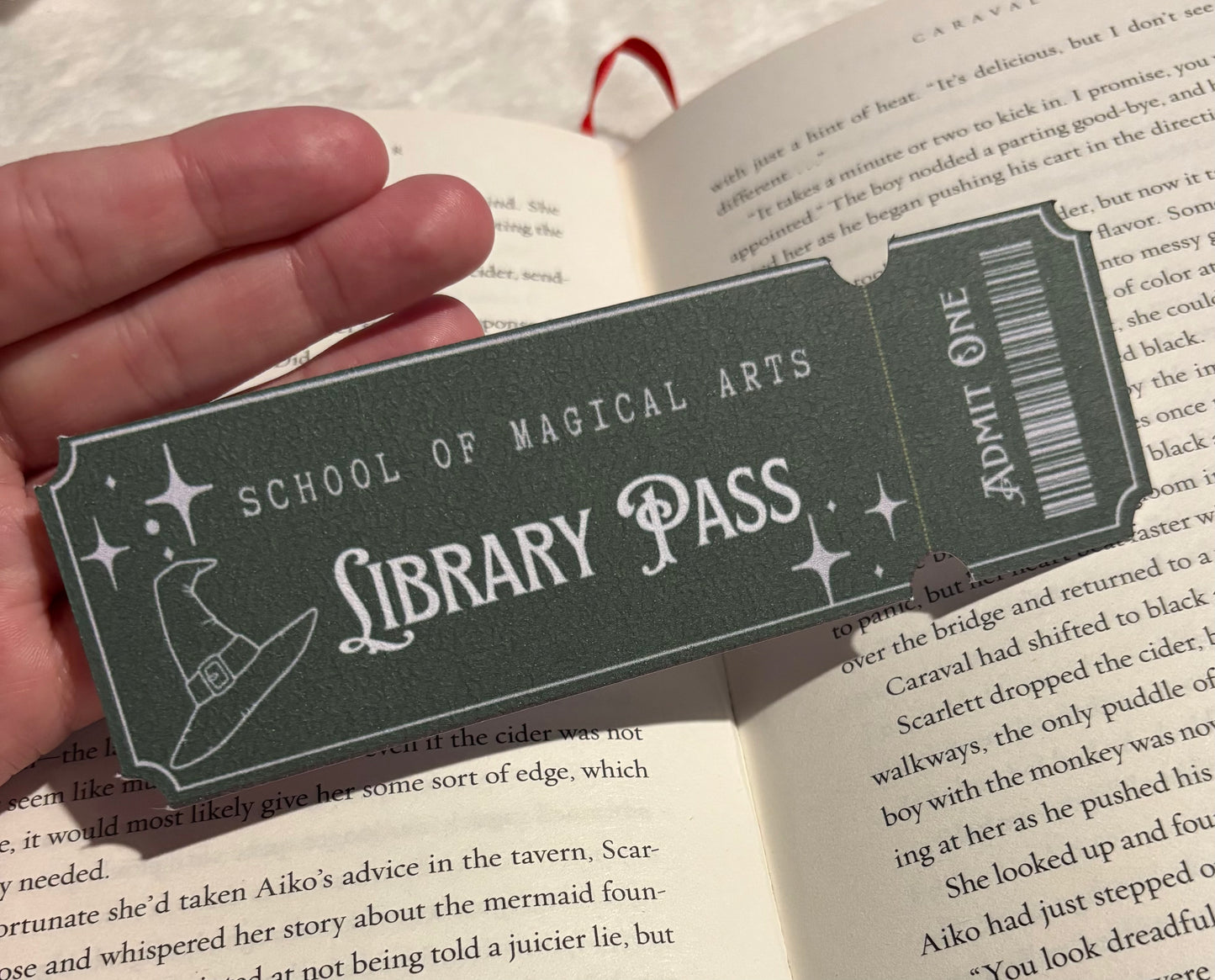 School of Magic Arts Bookmark ✨