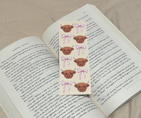 Highland Cow Bookmark